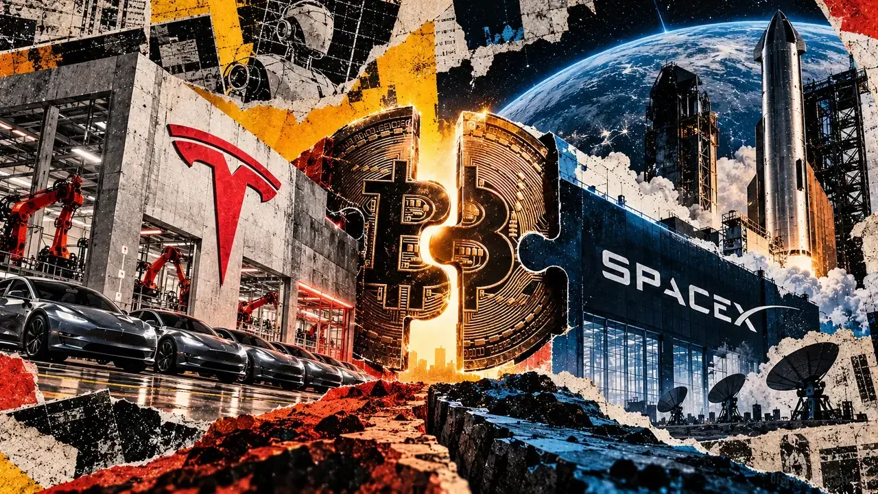 Tesla-SpaceX Merger Talks Could Combine 30,221 Bitcoin Under One Company