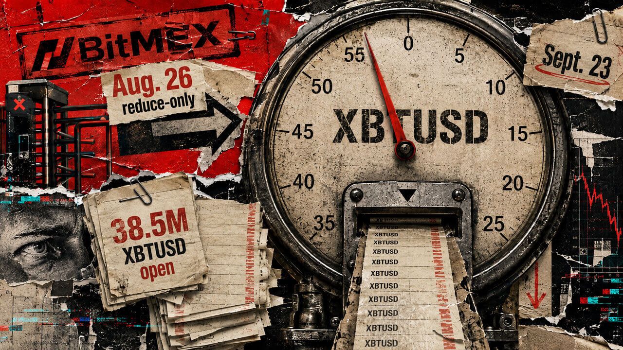 BitMEX Traders Have 16 Days to Close $39.5M in Bitcoin Perps Before Forced Liquidation