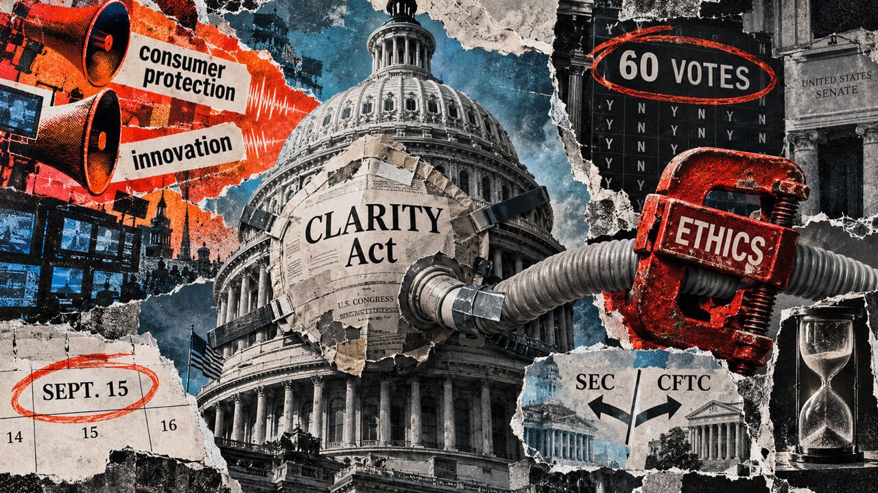 Crypto Industry Launches Ad Blitz Against Banks Ahead of CLARITY Act Senate Vote