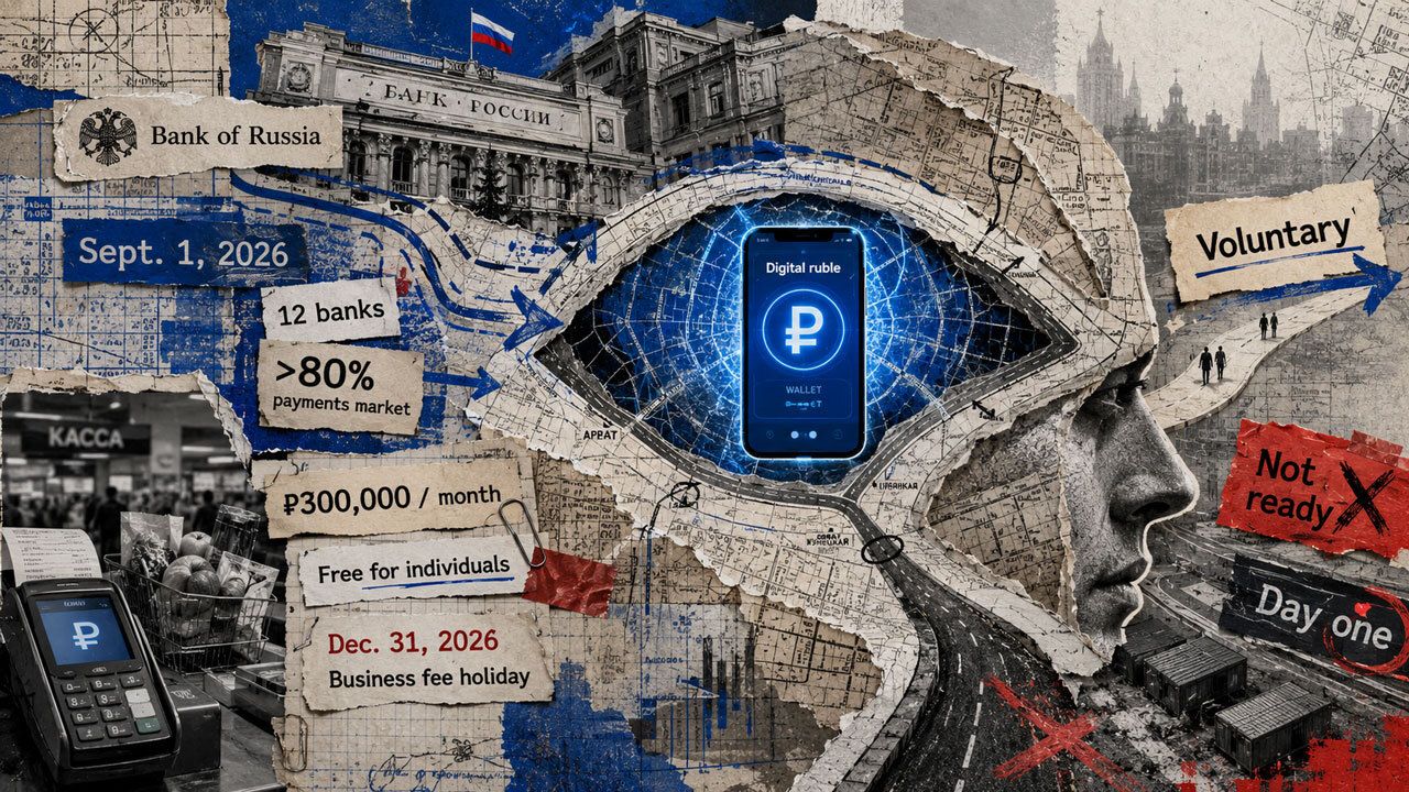 Russia Opens Digital Ruble to Millions as Banks, Retailers Begin Rollout