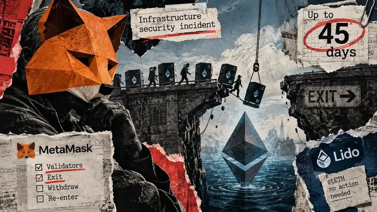 MetaMask Validator Exits Hit Nine-Month High After Security Breach