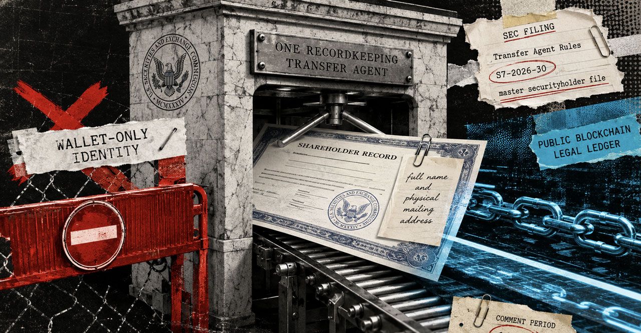 SEC Proposes First Major Overhaul of Transfer-Agent Rules to Allow Blockchain-Based Shareholder Records