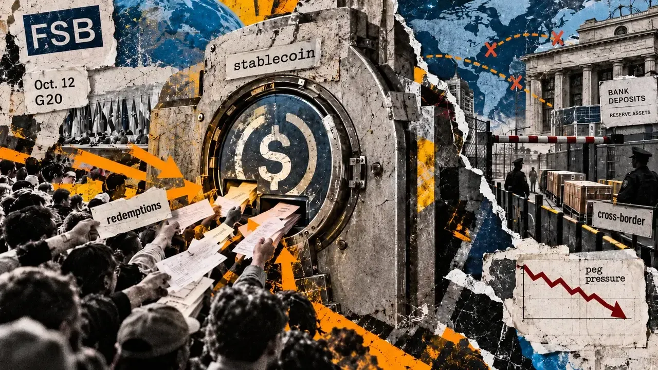 FSB Warns $300 Billion Stablecoin Market Could Face Bank Runs Despite Full Reserves